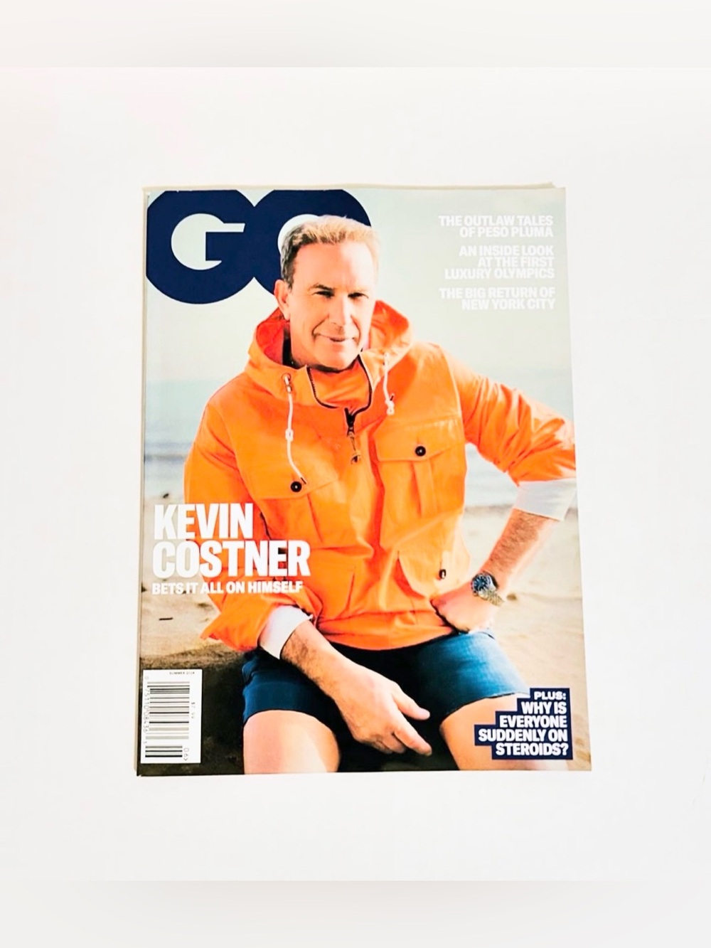 ⭐️5 For 25⭐️ GQ Magazine - Summer 2024 - Kevin Costner